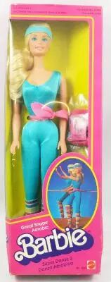 Barbie - Great Shape Aerobic Barbie Super Danse 2 - Mattel 1983 (ref.7025)