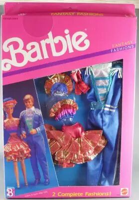 Barbie 1989, Promenade / Modespass / Fashion Play #7232 Fabriqué en Chine NRFB | UK