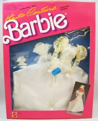 Barbie - Habillage Haute Couture - Mari�e - Mattel 1987 (ref.4507)