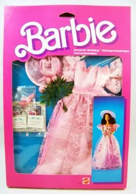 Barbie - Habillage Mariage Romantique - Mattel 1986 (ref.3105)