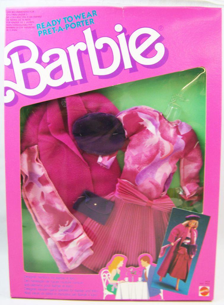 Barbie - Habillage Pret a Porter - Mattel 1987 (ref.4434)