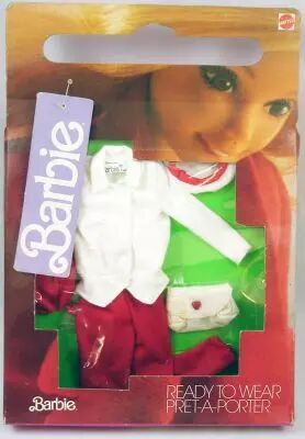 Barbie - Habillage Pr�t-�-porter pour Barbie - Mattel 1986 (ref.3302)