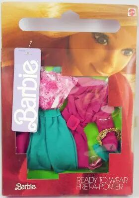 Barbie - Habillage Pr�t-�-porter pour Barbie - Mattel 1986 (ref.3309)