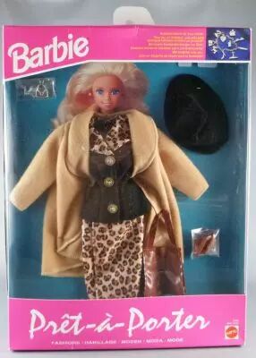 Barbie - Habillage Pr�t-�-porter pour Barbie - Mattel 1993 (ref.10763)