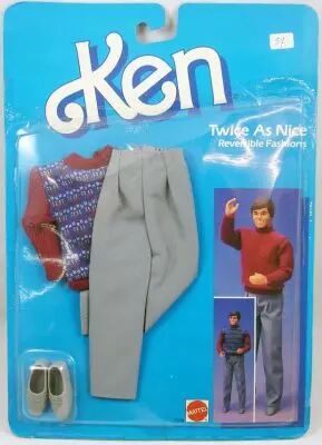 Barbie - Habillage R�versible Ken - Mattel 1985 (ref.2308)