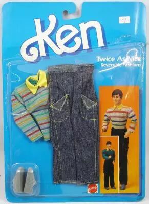 Barbie - Habillage R�versible Ken - Mattel 1985 (ref.2309)