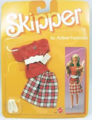 Tenue De Vacances Barbie Skipper - Mattel 1992 (ref 65259) - Occasion