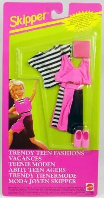 Barbie - Habillage Vacances pour Skipper - Mattel 1992 (ref.65255)