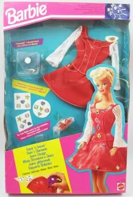 Barbie - Habillages Jean\'s Diamants - Mattel 1993 (ref.11726)