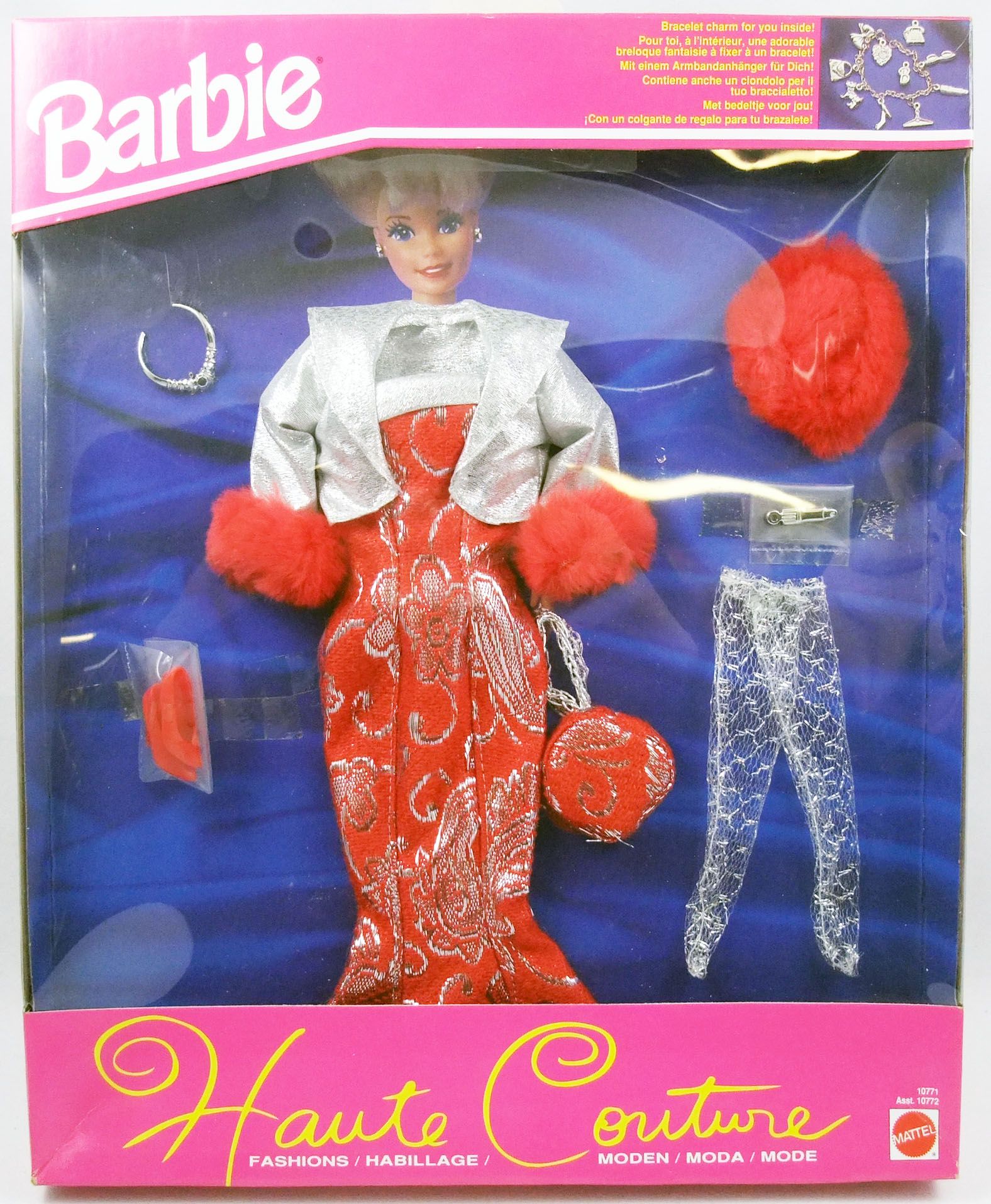 informatie heuvel Mijnenveld Barbie - Haute Couture Fashions - Mattel 1993 (ref.10771)