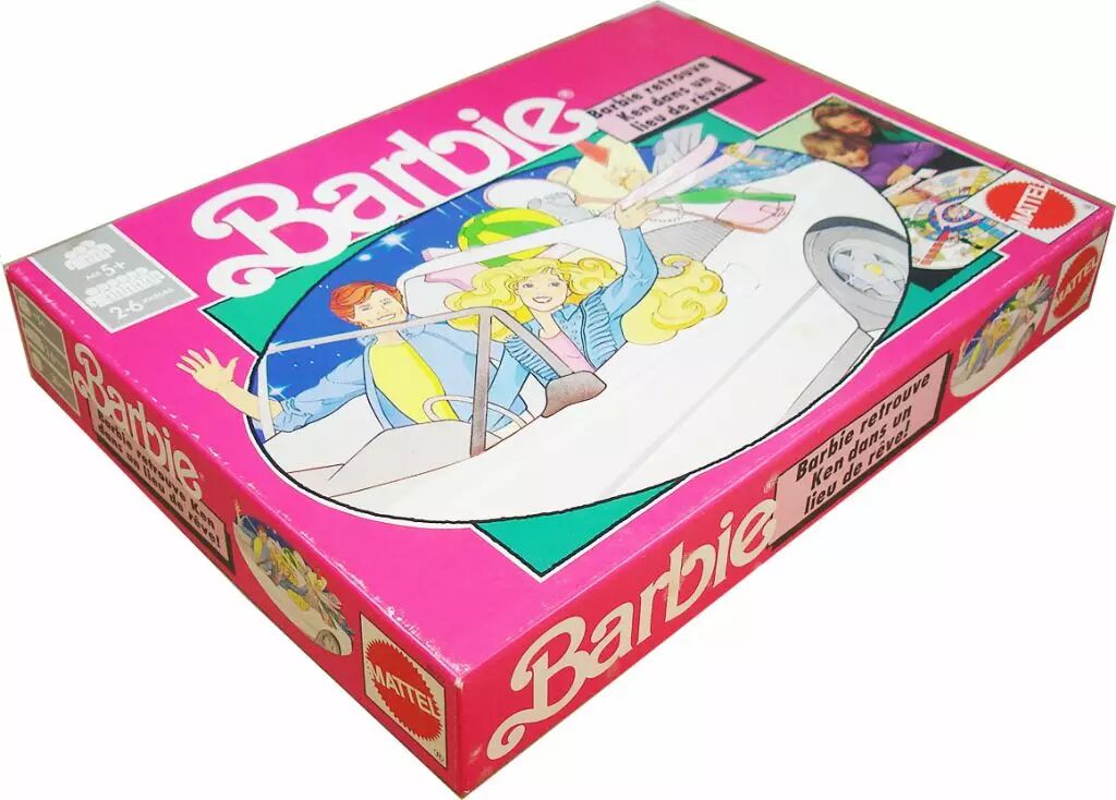 Barbie Jeu de société "Barbie retrouve Ken dans un lieu de rêve!" Mattel 1990 ref.8622