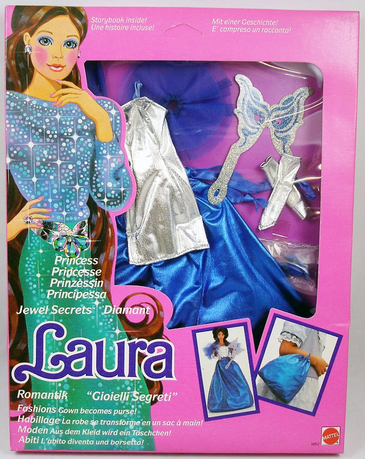 Hertellen Amerika Banyan Barbie - Jewel Secrets Fashion Laura - Mattel 1986 (ref.1862)