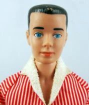 Barbie - Ken, Barbie\'s Boyfriend (brun) - Mattel 1962 (ref.750) + Fun on Ice ref.0791