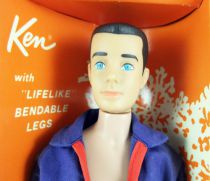 Barbie - Ken, Barbie\'s Boyfriend (brun) - Mattel 1964 (ref.1020)