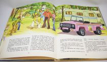 Barbie - Large Story book - Barbie\'s camper