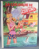 Barbie - Large Story book - Barbie\'s camper