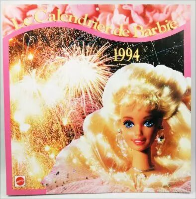 Barbie - Le Calendrier de Barbie Ann�e 1994
