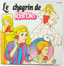 Barbie - Livre-Disque 45Tours - Le chagrin de Barbie - AB Productions 1984