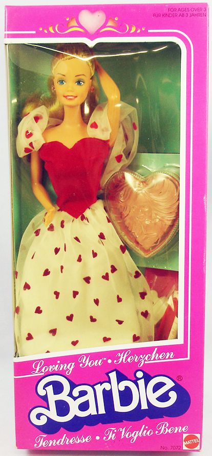 Beskæftiget Jeg tror, ​​jeg er syg industri Barbie - Loving You Barbie - Mattel 1983 (ref.7072)