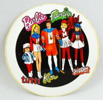 Barbie - Mattel - Autocollant Promotionnel 1979 : Barbie, Ken, Tutti, Francie, Skipper