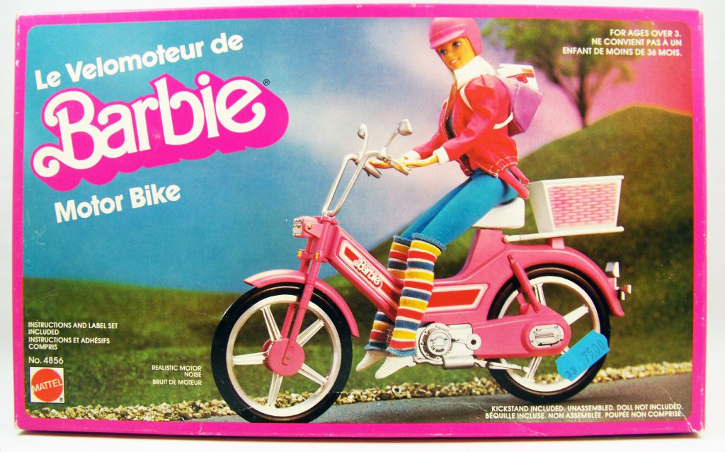 barbie motor bike