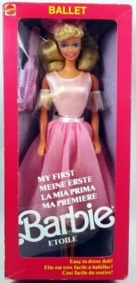 Barbie - My Premi�re Barbie Ballerine Etoile Ballet - Mattel 1986 (ref.1788)