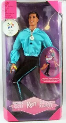 Barbie - Olympic Skater Ken Patinage Olympique - Mattel 1997 (ref.18502)