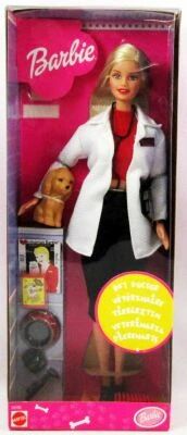 Barbie - Pet Doctor Barbie V�t�rinaire - Mattel 2000 (ref. 50595)