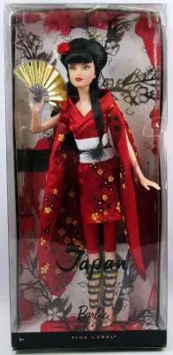 Barbie - Pink Label Dolls of the World Collection Japan - Mattel 2010 (ref. V5004)