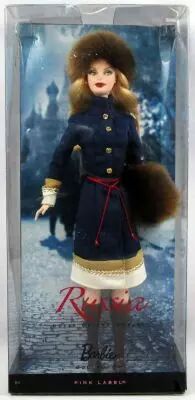 Barbie - Pink Label Dolls of the World Collection Russia - Mattel 2009 (ref. R4488)