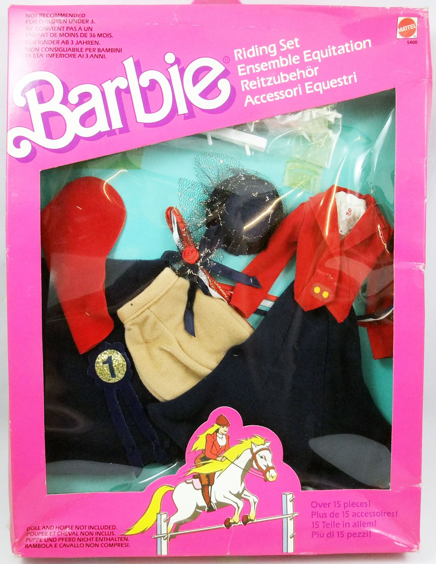 Barbie - Riding Set - Mattel 1987 (ref.5400)