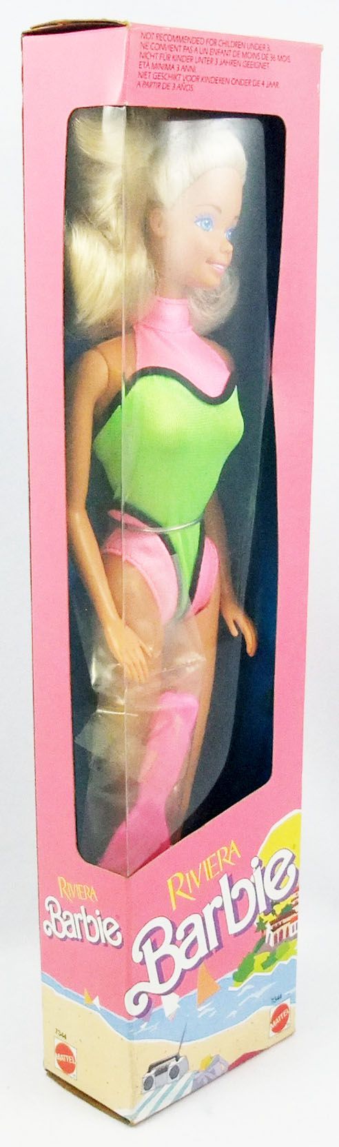 Verwoesten wervelkolom College Barbie - Riviera Barbie - Mattel 1989 (ref.7344)