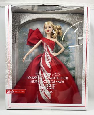Amazon.com: Barbie 2019 Holiday Doll, 11.5-inch, Blonde