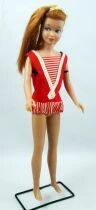 Barbie - Skipper Little Sister - Mattel 1963 (ref.0950) + Flower Girl ref.1904
