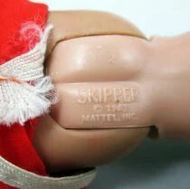 Barbie - Skipper Little Sister - Mattel 1963 (ref.0950) + Flower Girl ref.1904