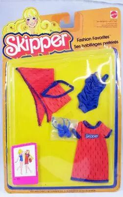 Barbie - Skipper\'s Fashion Favorites - Beach Party - Mattel 1979 (ref.1409)