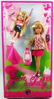 Barbie - Stacie & Shelly \ I love camping with my sister\  - Mattel 2008 (ref.P6711)