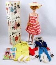 Barbie - Teenage Fashion Model (Platinum Bubble Cut) - Mattel 1962 (ref.850) + extra fashions