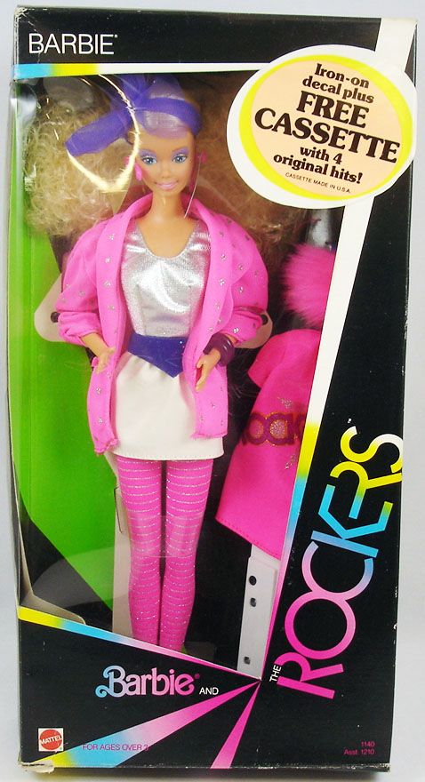 thespian svimmelhed efterskrift Barbie & The Rockers - Barbie - Mattel 1985 (ref.1140)