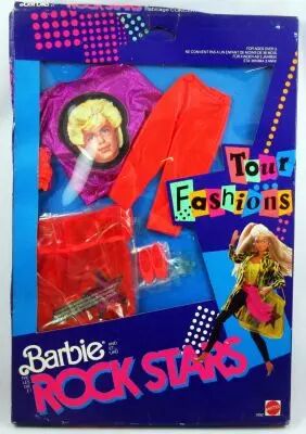 Barbie & The Rockers - Concert Tour Fashions - Mattel 1986 (ref.3392)