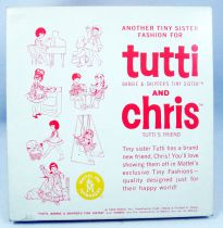 Barbie - Tutti & Chris Fashion \ Let\'s Play Barbie\  - Mattel 1966 (ref.3608)