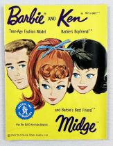 Barbie, Ken & Midge - Teen-Age Fashion Models by Mattel 1962 
