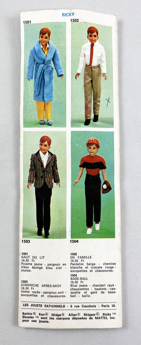 Barbie and friends - Mattel (1965) Leaflet Catalog