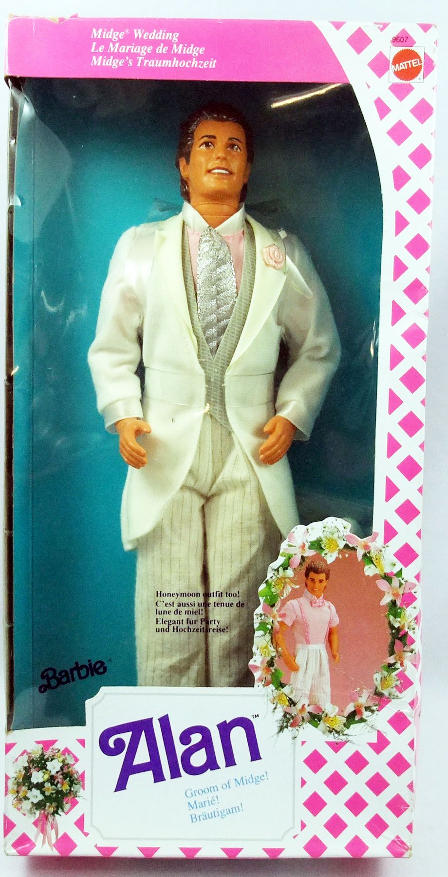 Barbie Midge Wedding Alan Groom of Midge - Mattel 1990 (ref.9607)