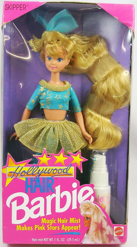 Gering Wijden Vormen Barbie Hollywood Hair - Skipper - Mattel 1992 (ref. 2309)