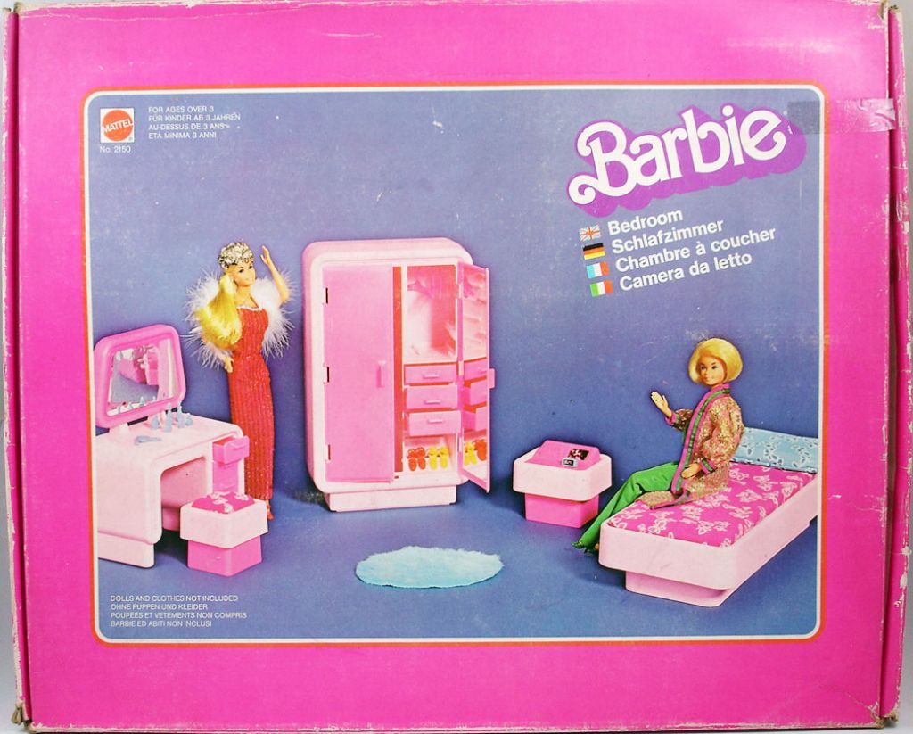 Barbie's Bedroom - Mattel 1978 (ref.2150)