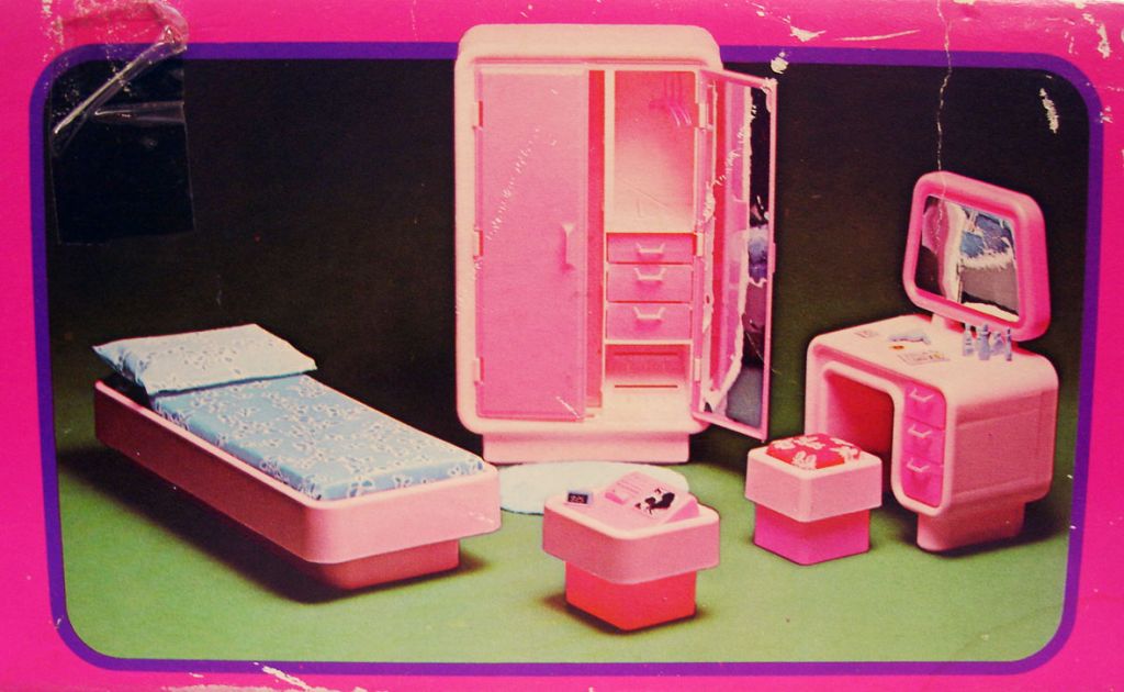 Barbie la chambre à coucher vintage 1978 - Mattel Games