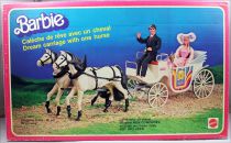 Barbie\'s Dream Carriage with one horse - Mattel 1982 (ref.5440)