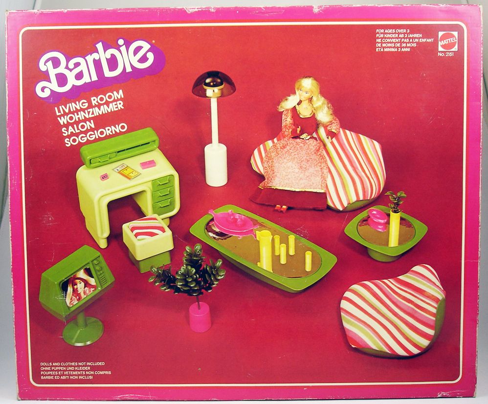 Barbie la chambre à coucher vintage 1978 - Mattel Games