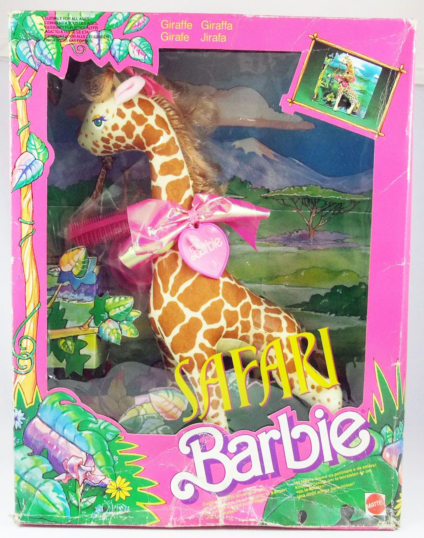 Overlappen Groene bonen Lijkt op Barbie Safari - Giraffe - Mattel 1988 (ref.1395)